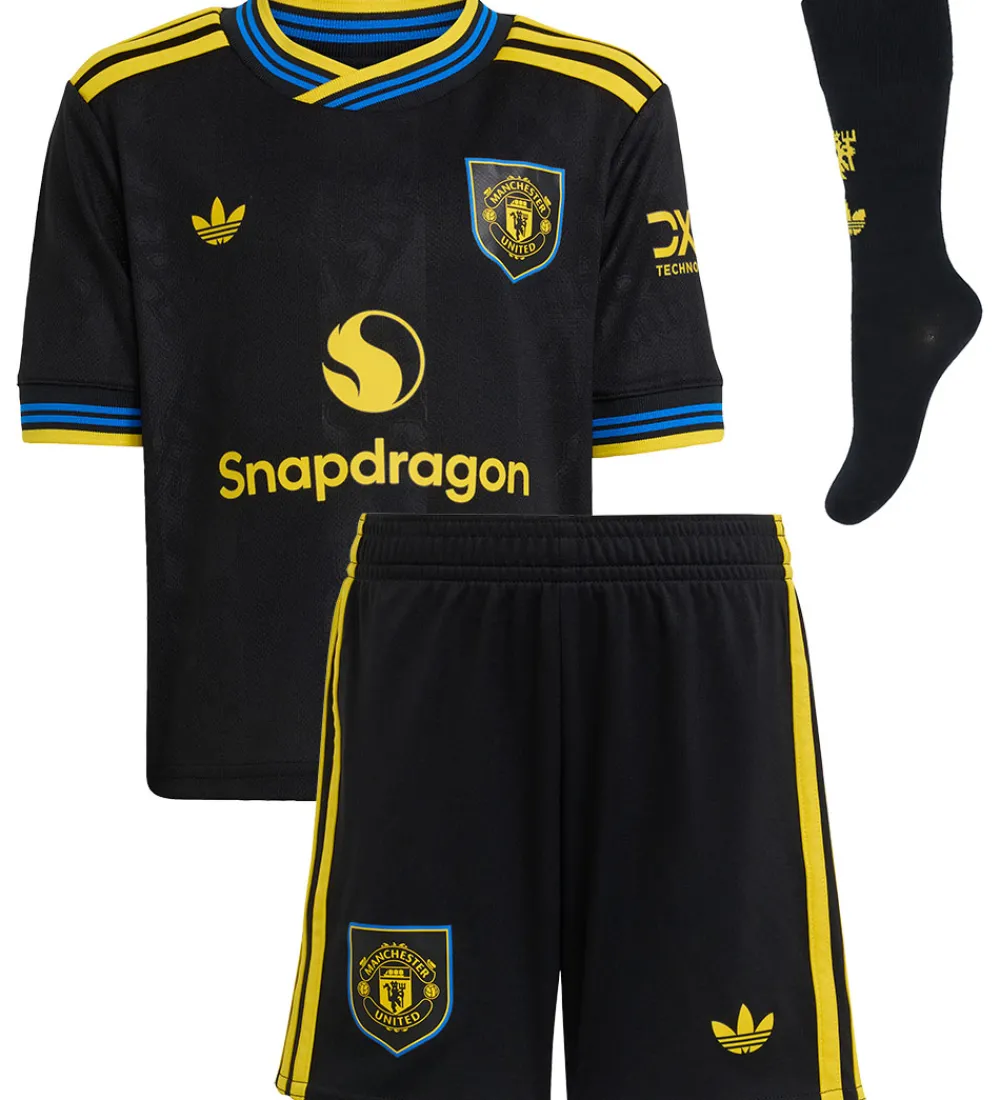 adidas Originals Fodboldtrøjer|Fodboldshorts>Fodboldsæt - Manchester United 25/26 3. Sæt - S