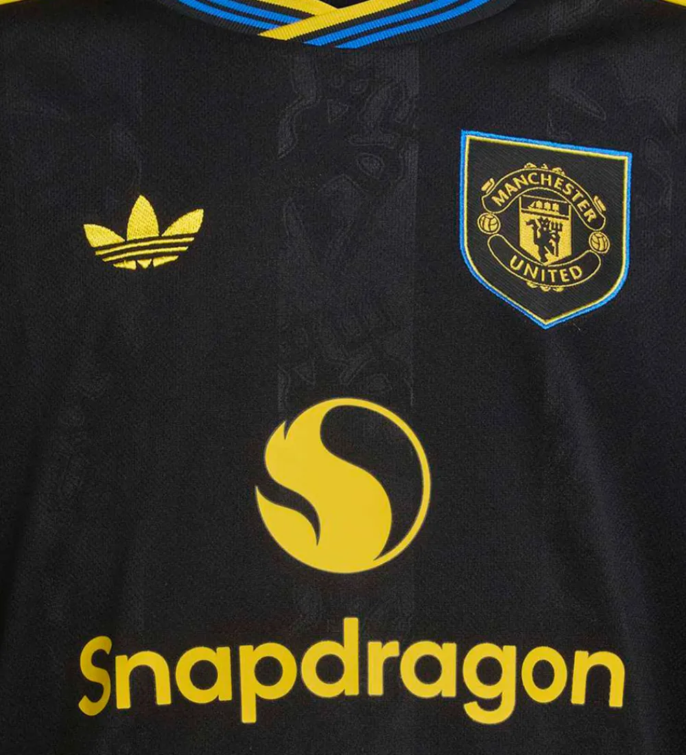 adidas Originals Fodboldtrøjer|Fodbold>Fodboldtrøje - Manchester United 3. Sæt - Sort