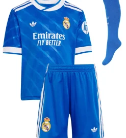 adidas Originals Fodboldtrøjer|Fodboldshorts>Fodboldtrøje - Real 3 Mini - BLUBIR