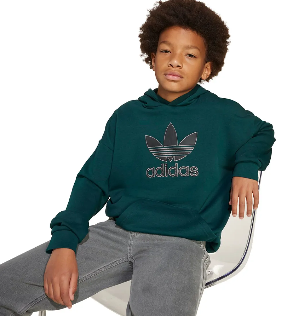 Børn adidas Originals Hættetrøjer>Hættetrøje - Aurivy