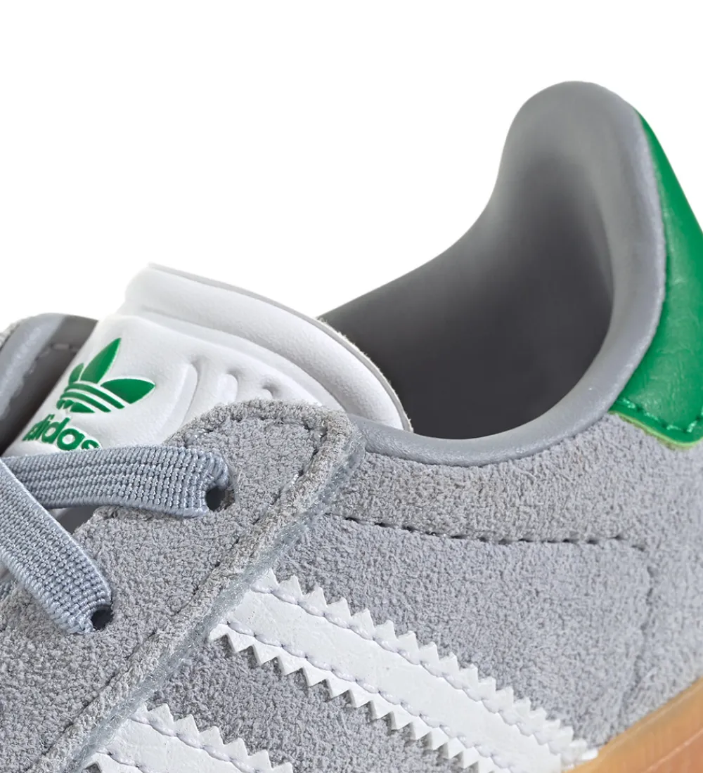 Børn adidas Originals Sneakers|Børnesko Og Babysko|Sko - Gazelle CF EL I - HALSIL/FTWWHT/GREEN