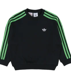 adidas Originals Træningssæt>Sweatsæt - Crew - Minecraft - Sort m. Logo