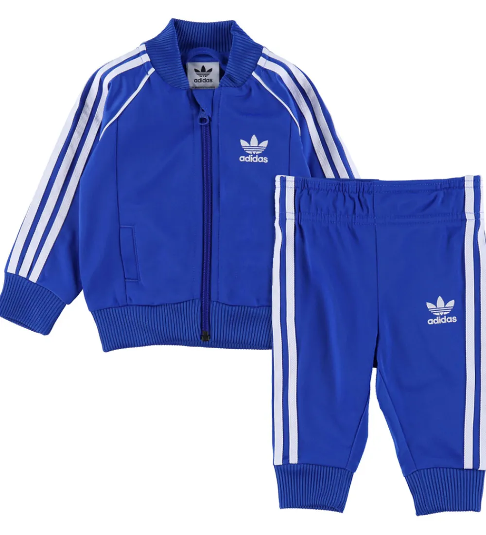 Træningssæt|adidas Originals Træningssæt - SST Tracksuit - Blue