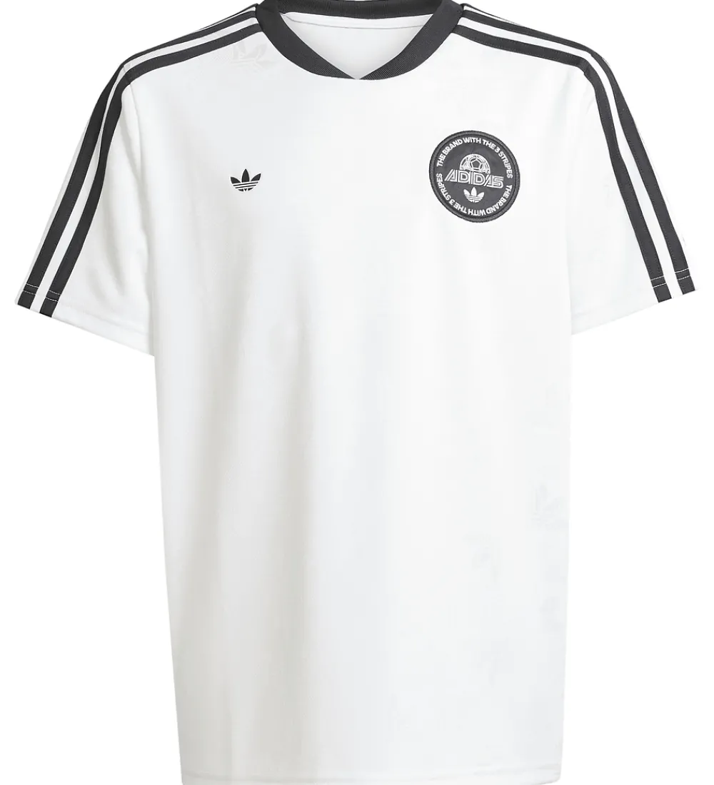 adidas Originals T-Shirts Og Toppe|Træning Og Gymnastik>T-Shirt - Hvid m. Sort