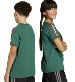Børn adidas Originals Pigetøj|Drengetøj></noscript>T-shirt - 3S - Drkgrn/White