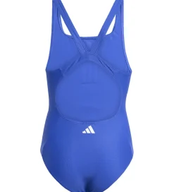 Børn adidas Performance Badetøj|Badedragt - 3S Mid Suit Gy - Selubl/White