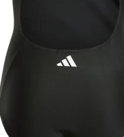 Børn adidas Performance Basis|Badedragt - 3S MID SUIT GY - Sort/Hvid