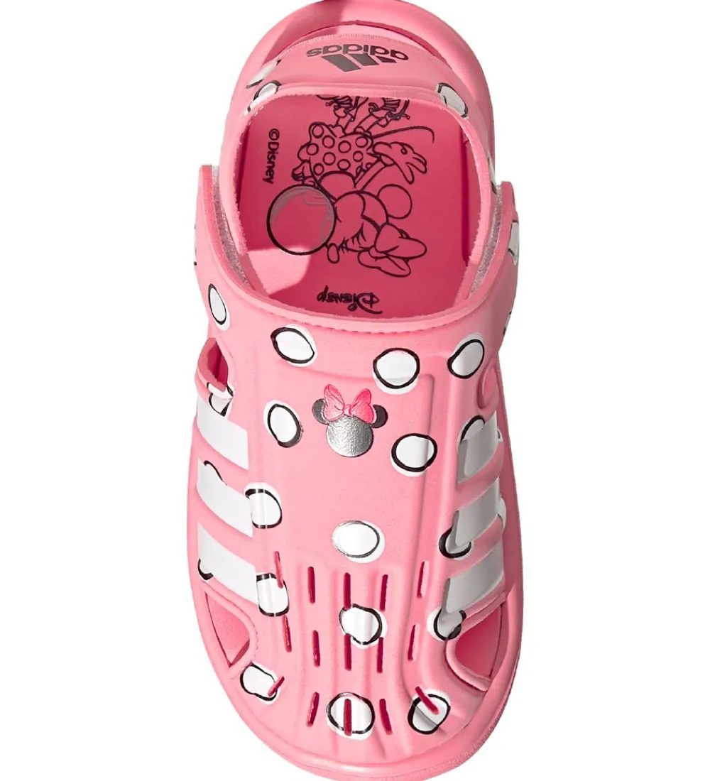 adidas Performance Badesandaler|Badesandaler - Water C - Rosa m. Minnie Mouse