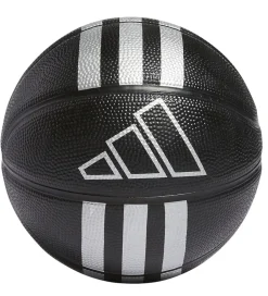 adidas Performance Bolde>Basketbold - Str. 3 - Mini - Sort/Sølv