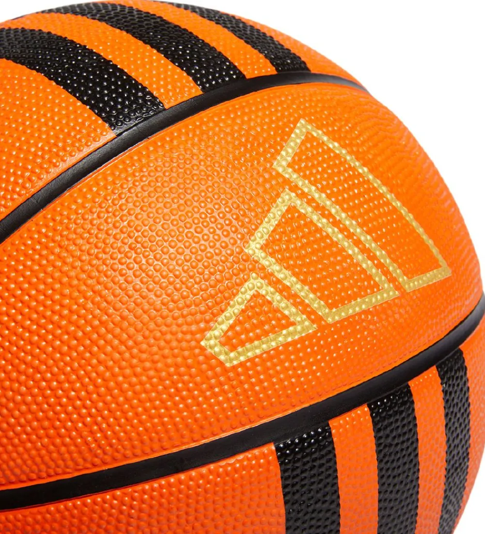 adidas Performance Bolde|Basketbold - 3S Rubber X3 - Orange/Sort