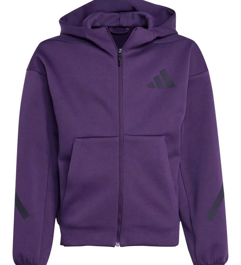 Børn adidas Performance Cardigans>Cardigan - J Z.N.E.FZ - Aurplu/Aurbla