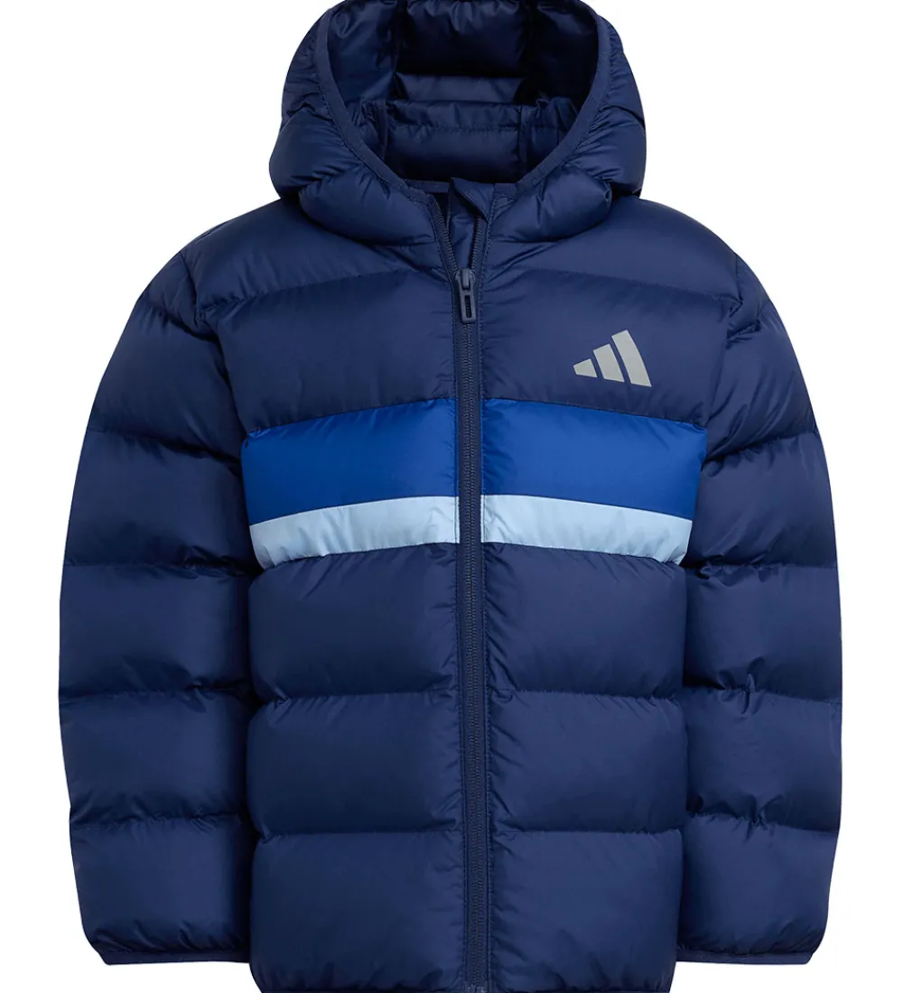 Børn adidas Performance Overgangsjakker|Dunjakker Og Dynejakker|Dynejakke - LK SD - Dkblue/Royblu/Globlu