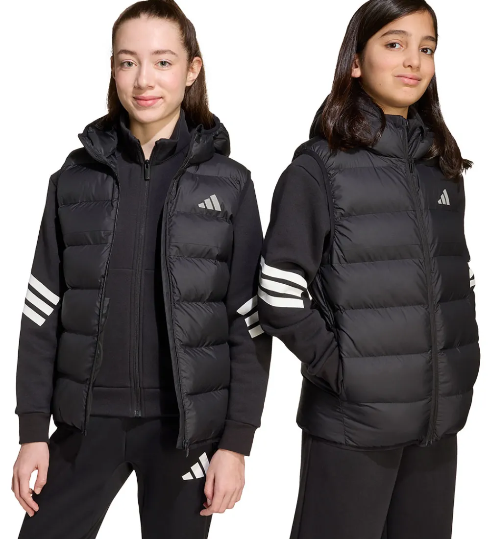 Børn adidas Performance Veste|Dynevest - Sort