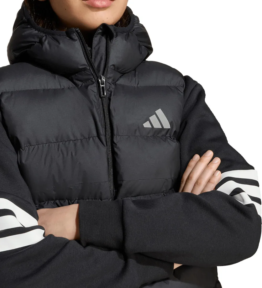 Børn adidas Performance Veste|Dynevest - Sort