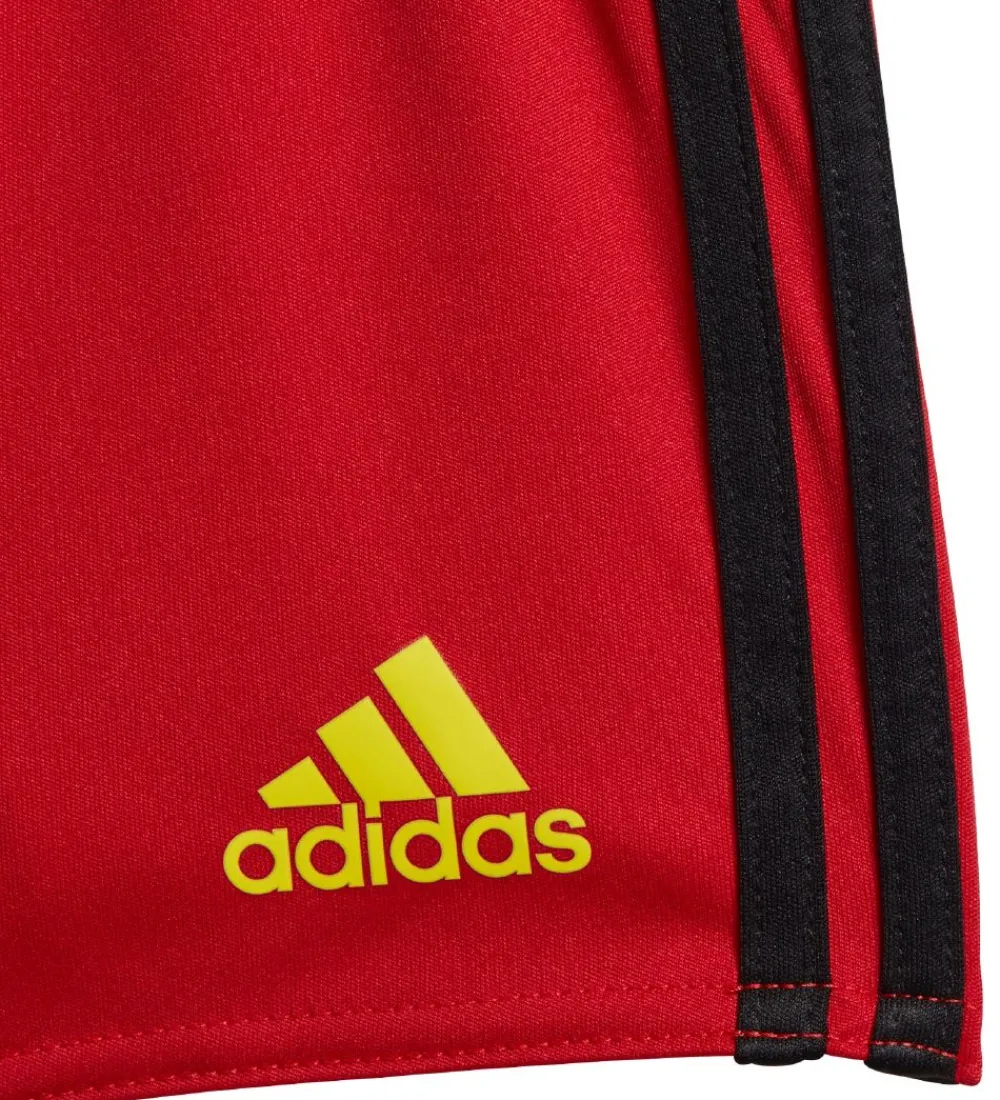 adidas Performance Fodboldtrøjer|Fodboldshorts>Fodboldsæt - Belgien - Rød/Sort