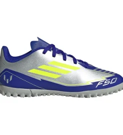 adidas Performance Fodboldstøvler - Grus (Tf)>fodboldstøvler - F50 Club TF J Messi - Silvmt