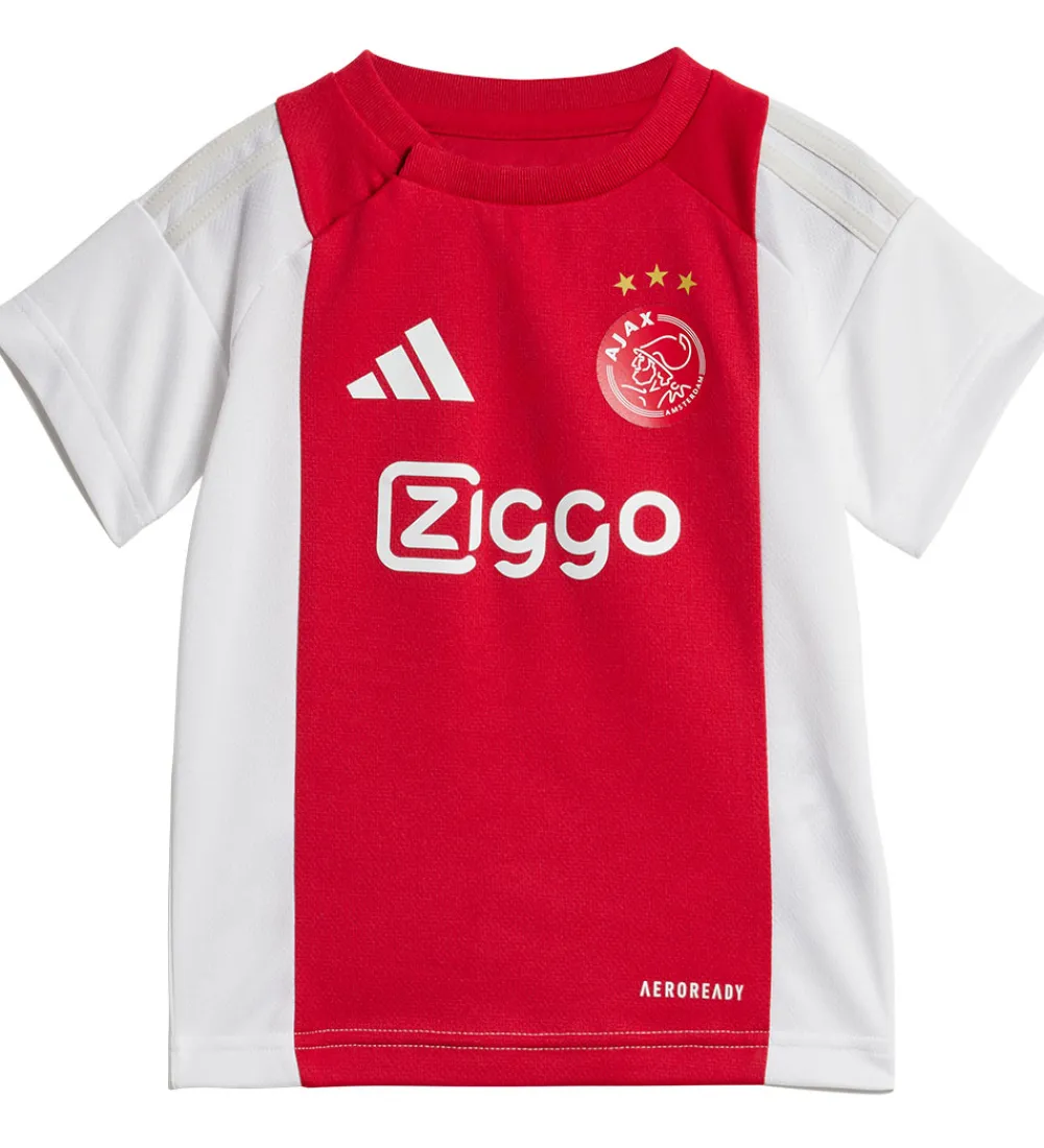 adidas Performance Fodboldtrøjer|Fodboldshorts>Fodboldsæt - Ajax H BABY - Rød/Hvid