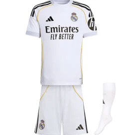 adidas Performance Fodboldtrøjer|Fodboldshorts>Fodboldsæt - Real H Y - Hvid