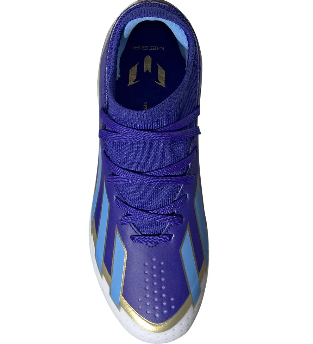 adidas Performance Fodboldstøvler - Græs (Fg)|Fodboldstøvler - X Crazyfast League - Blå/Hvi