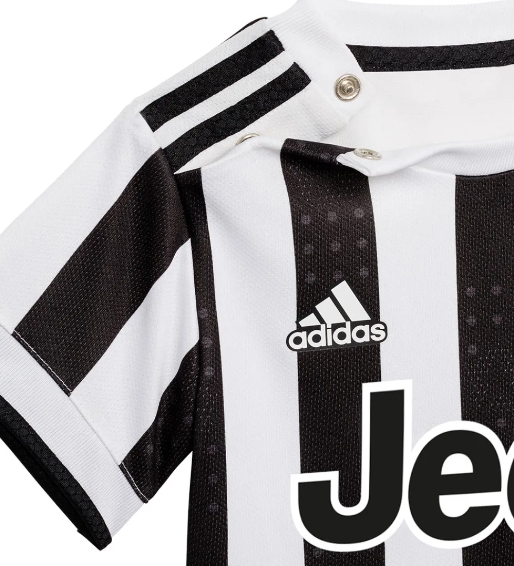 adidas Performance Fodboldtrøjer|Fodboldshorts>Juventus Hjemmebanesæt - 21/22 - Sort/Hvid