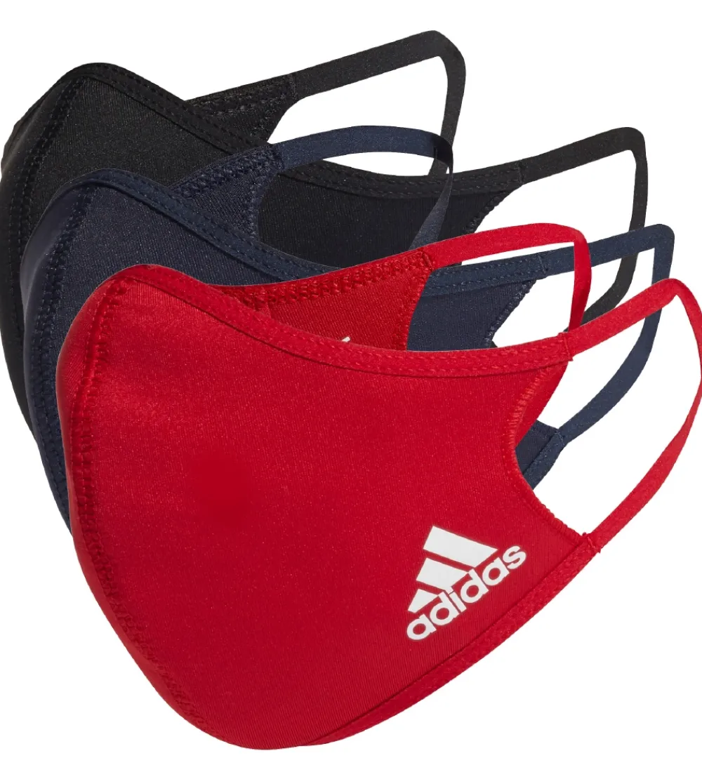 adidas Performance Mundbind>Mundbind - 3-pak - Sort/Rød