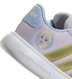 Børn adidas Performance Sneakers|Børnesko Og Babysko|Sko - Grand Court Elsa I - Icelav/Golsmt/Glob