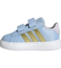 Børn adidas Performance Sneakers|Børnesko Og Babysko|Sko - Grand Court Anna I - Bloblu/Goldmt/Icel