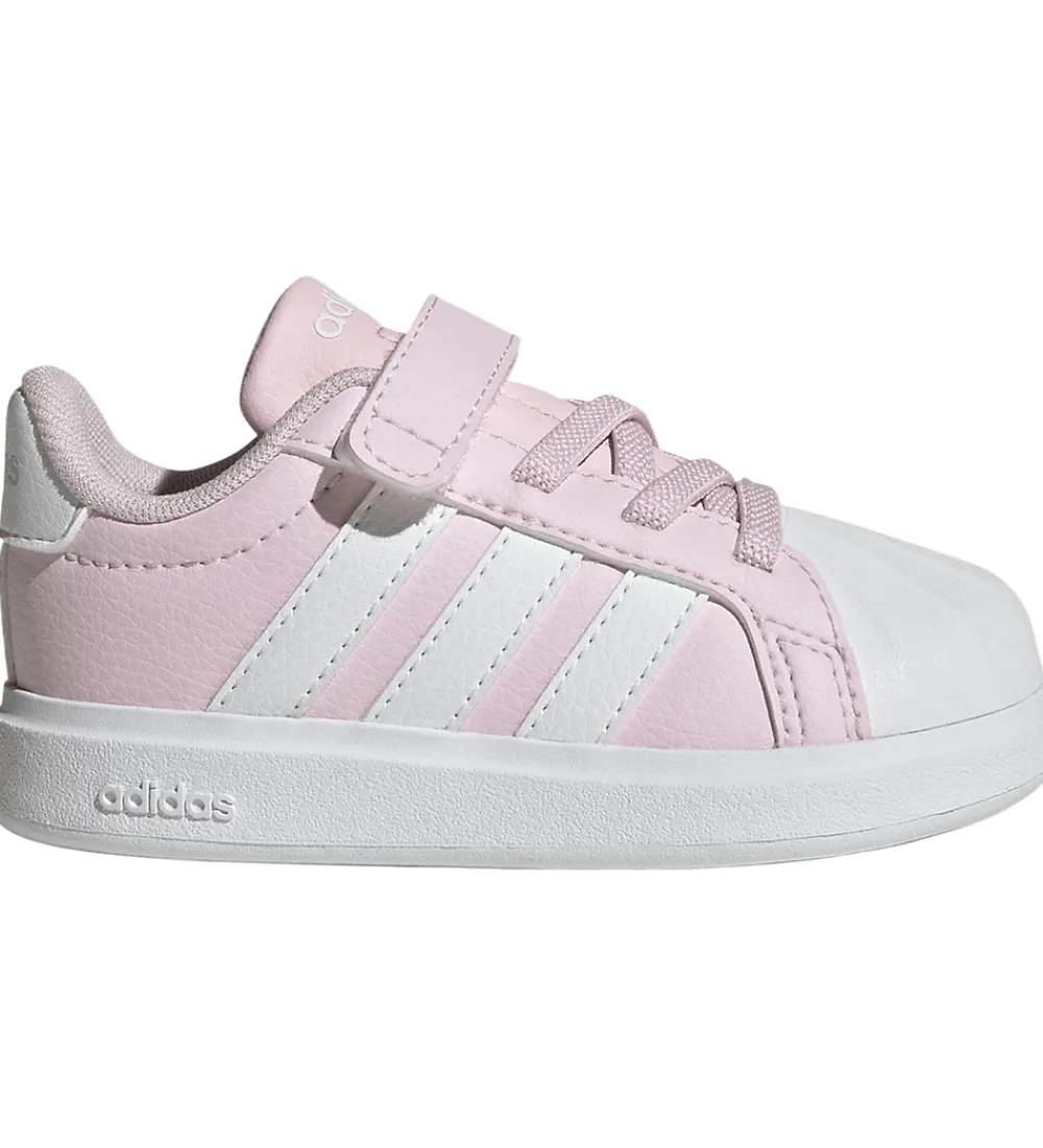 Børn adidas Performance Sneakers|Børnesko Og Babysko>Sko - Streettalk El I - Wide - Clpink/Ftwwht