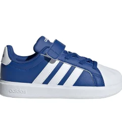 adidas Performance Sneakers>Sko - Streettalk EL C - Wide - Blå/Hvid