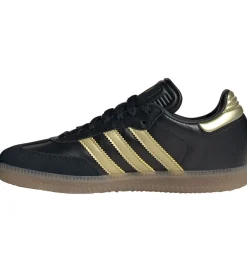 adidas Performance Indendørssko|Fodboldstøvler - Indendørs (Ic)|Sko - SAMBA MESSI J - CBLACK/GOLDMT/GUM4