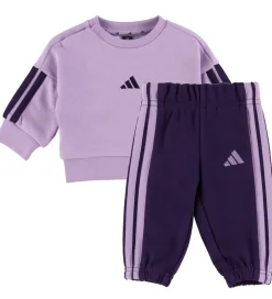 Børn adidas Performance Sweatshirts>Sweatsæt - 240 - Powder Plum/Aurora Plum