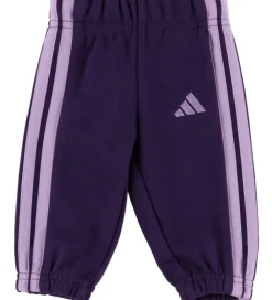 Børn adidas Performance Sweatshirts></noscript>Sweatsæt - 240 - Powder Plum/Aurora Plum