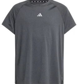 adidas Performance T-Shirts Og Toppe>T- shirt - JG Tee Lux - Grå Meleret