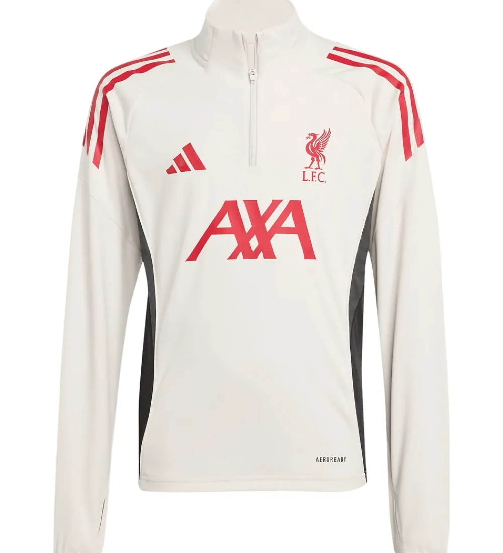 adidas Performance T-Shirts Og Toppe|Træning Og Gymnastik>Træningsbluse - Liverpool - Wonder White
