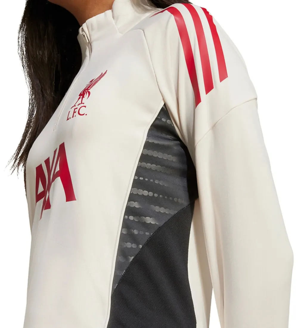 adidas Performance T-Shirts Og Toppe|Træning Og Gymnastik>Træningsbluse - Liverpool - Wonder White