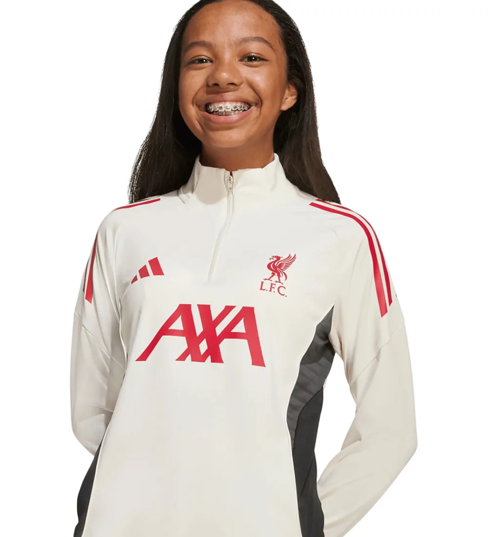 adidas Performance T-Shirts Og Toppe|Træning Og Gymnastik>Træningsbluse - Liverpool - Wonder White