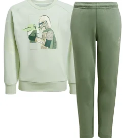 adidas Performance Træningssæt|Træningssæt - LK Sw Mndo Jog - Lingrn/Cybemt