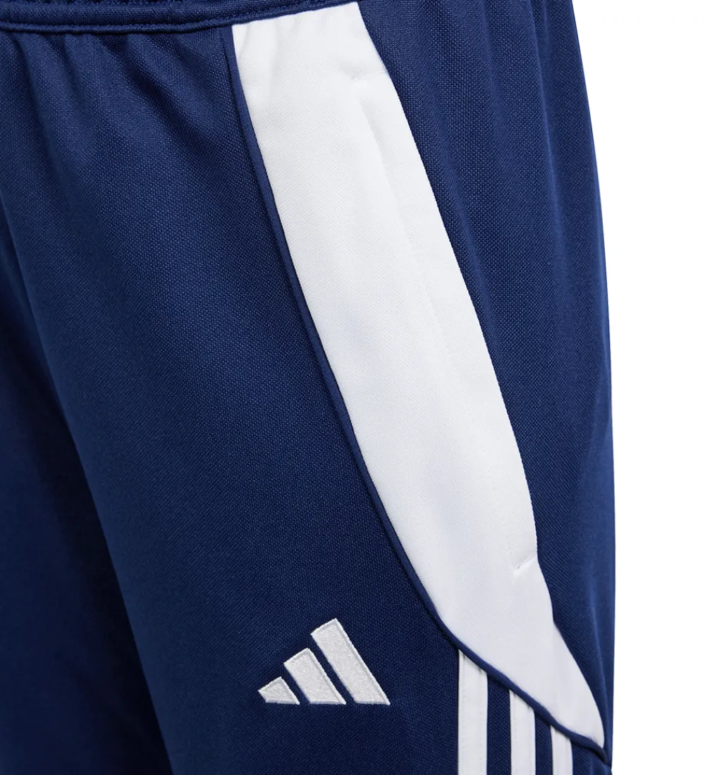 adidas Performance Træningsbukser|Træningsbukser - Tiro 24 - Navy/Hvid