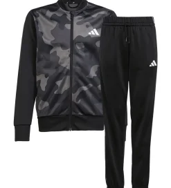 adidas Performance Træningssæt>Træningssæt - Camouflage - Sort/Hvid