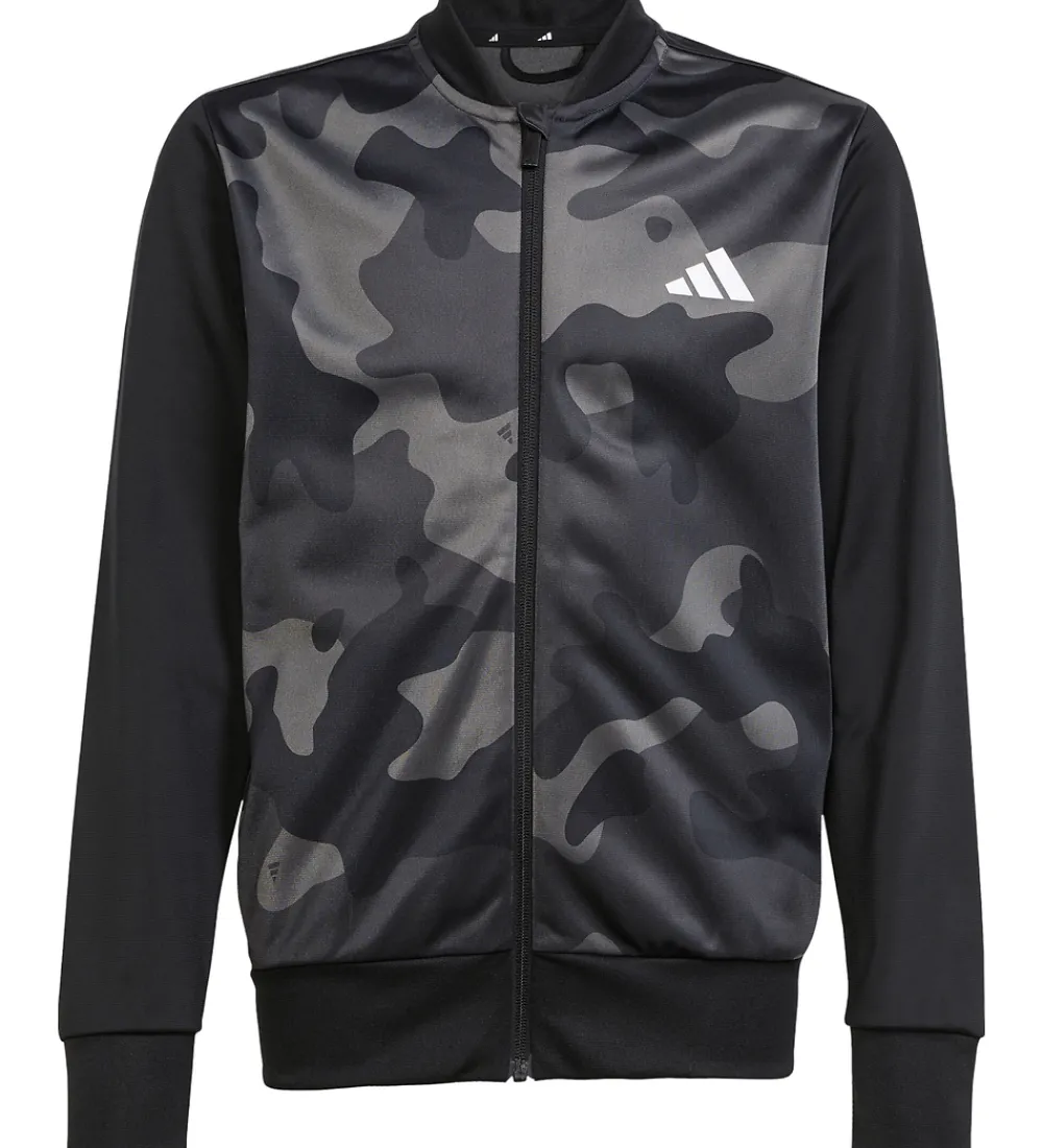 adidas Performance Træningssæt>Træningssæt - Camouflage - Sort/Hvid
