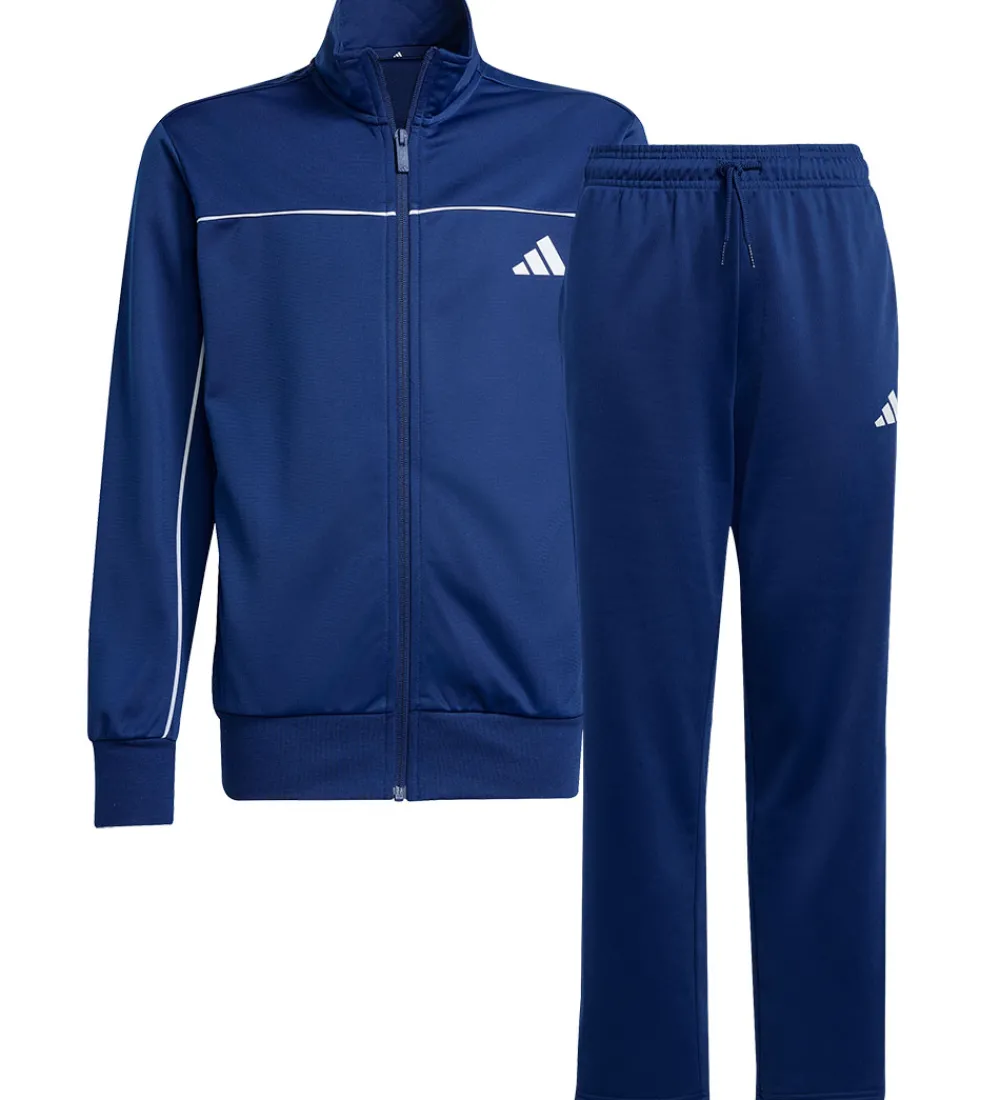 adidas Performance Træningssæt>Træningssæt - J CP TR TS - DKBLUE/WHITE