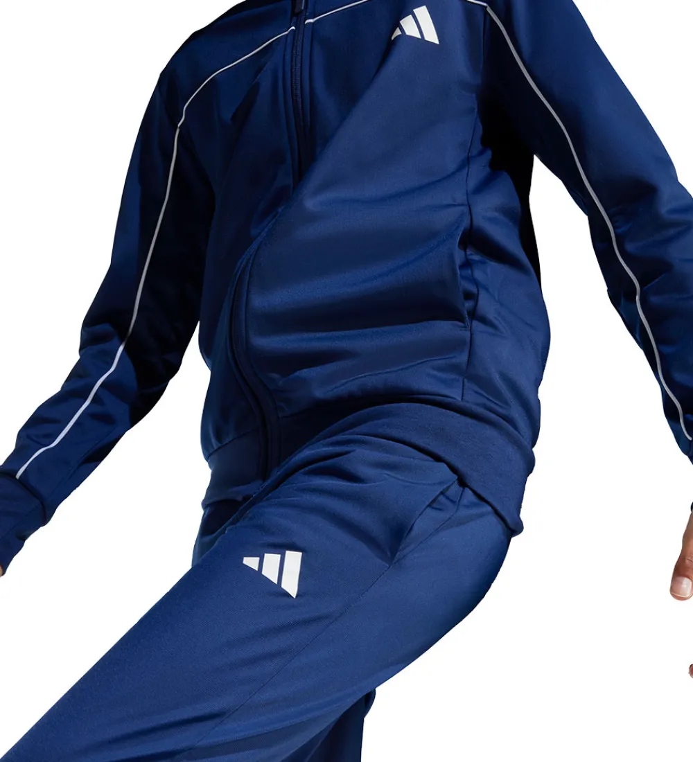 adidas Performance Træningssæt>Træningssæt - J CP TR TS - DKBLUE/WHITE
