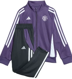 adidas Performance Træningssæt>Træningssæt - MUFC TK SUIT I - Aurplu/Sort