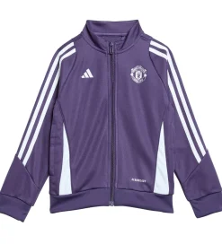 adidas Performance Træningssæt>Træningssæt - MUFC TK SUIT I - Aurplu/Sort