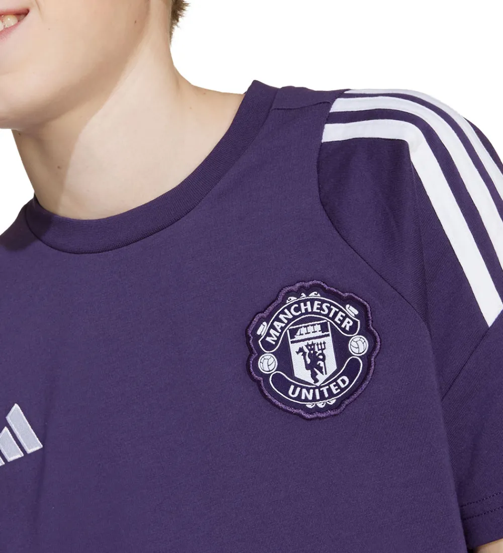 adidas Performance Fodboldtrøjer|Fodbold>T-shirt - Manchester United - Lilla