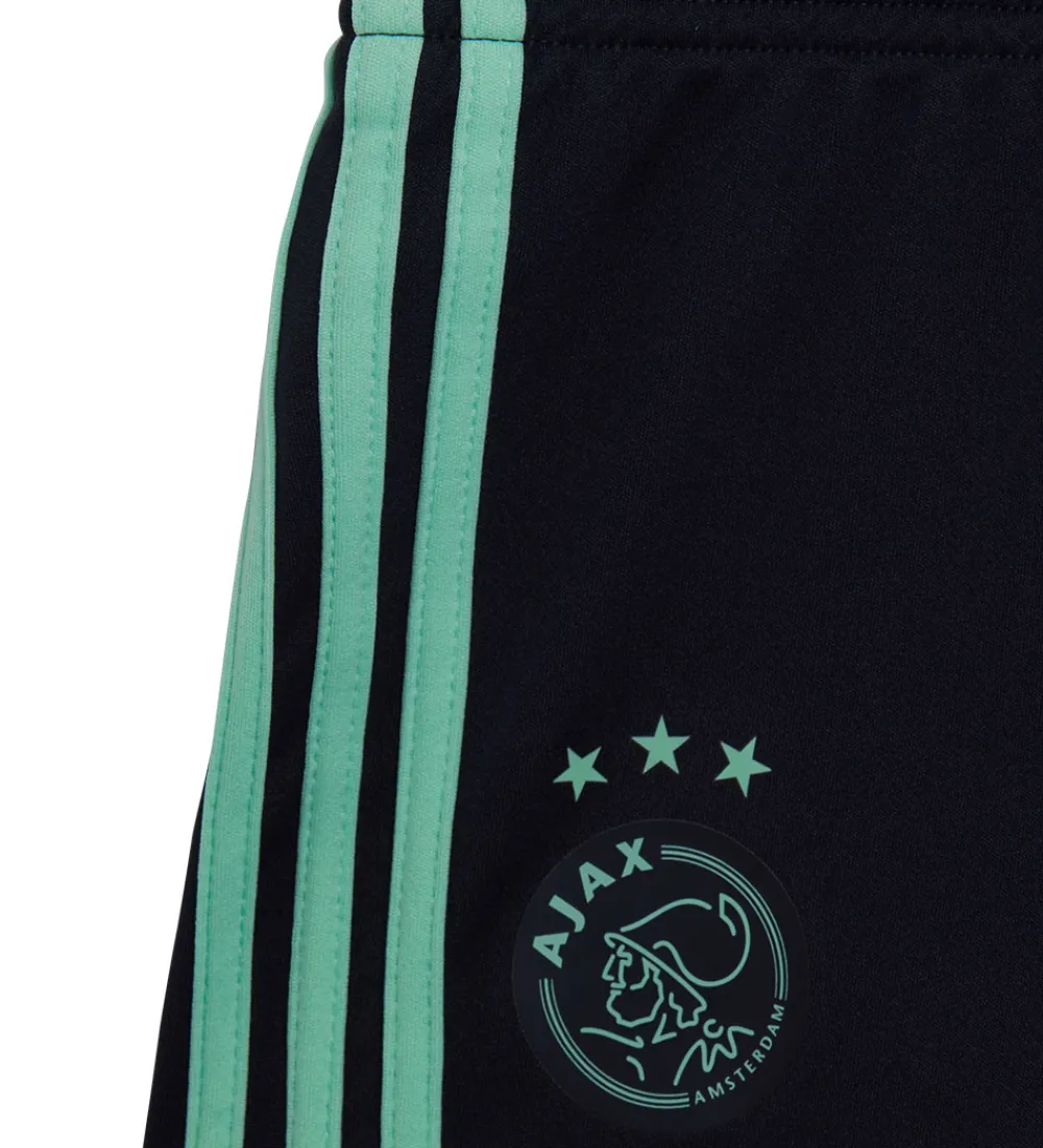 adidas Performance Fodboldtrøjer|Fodboldshorts>Udebanesæt - Ajax Amsterdam - GloBlu/Legin