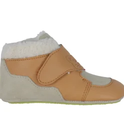 Affenzahn Hjemmesko|Hjemmesko m. For - Noos - Leather - Growy Cat - Brown