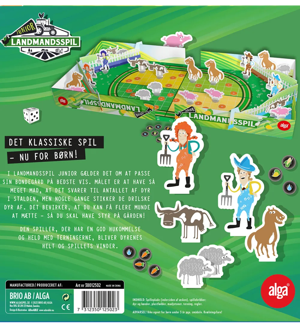 Alga Spil|Brætspil - Landmandsspil Junior