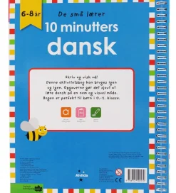 Alvilda Læringsbøger>Aktivitetsbog - Skriv og Visk ud - 10 Minutters Dan - Da