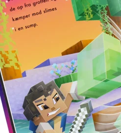 Alvilda Bøger></noscript>Bog - Minecraft - Op I Himlen - DA